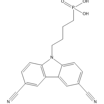 (4-(3,6-Dicyano-9H-carbazol-9-yl)butyl)phosphonic acid|CS-1389473