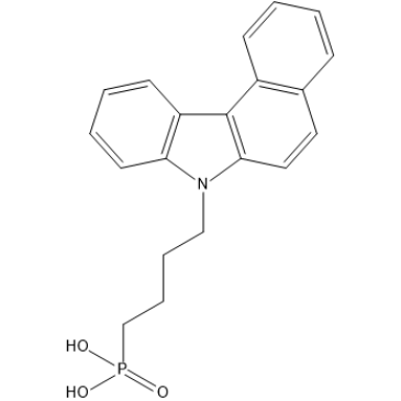 (4-(7H-Benzo[c]carbazol-7-yl)butyl)phosphonic acid|CS-1389478