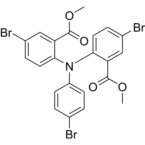 Dimethyl 6,6'-((4-bromophenyl)azanediyl)bis(3-bromobenzoate)|CS-1389513