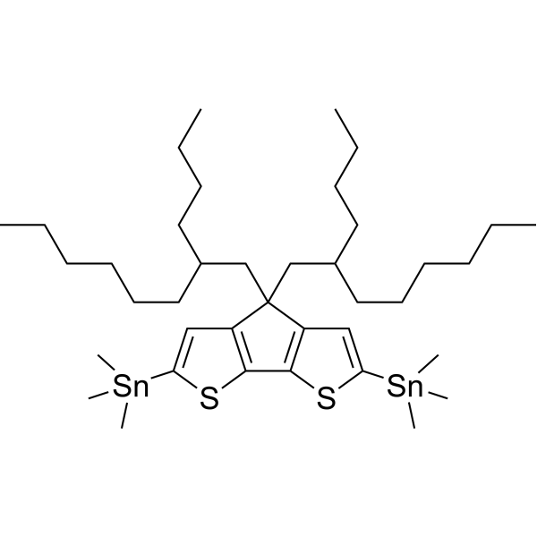 (4,4-Bis(2-butyloctyl)-4H-cyclopenta[2,1-b:3,4-b']dithiophene-2,6-diyl)bis(trimethylstannane)|CS-1389530