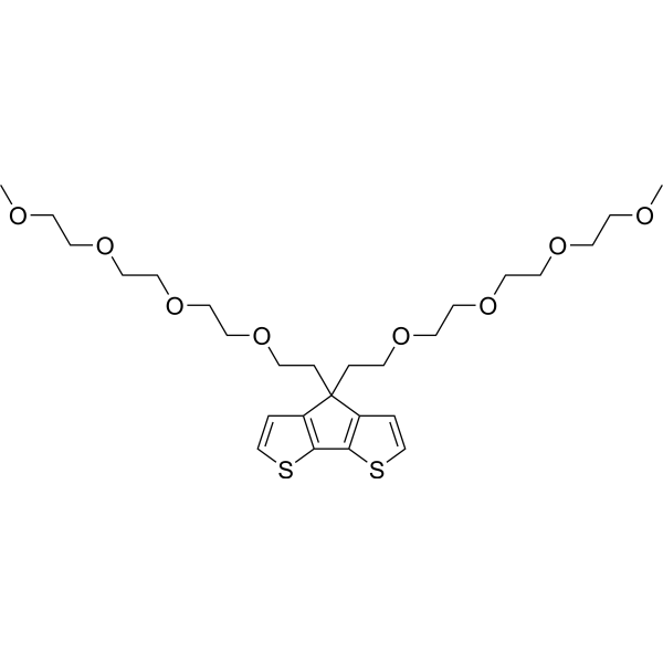13,13'-(4H-Cyclopenta[2,1-b:3,4-b']dithiophene-4,4-diyl)bis(2,5,8,11-tetraoxatridecane)|CS-1389531