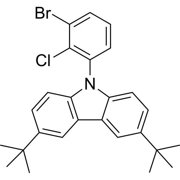 9-(3-Bromo-2-chlorophenyl)-3,6-di-tert-butyl-9H-carbazole|CS-1389541