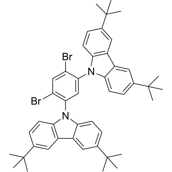 9,9'-(4,6-Dibromo-1,3-phenylene)bis(3,6-di-tert-butyl-9H-carbazole)|CS-1389542