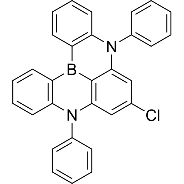 7-Chloro-5,9-diphenyl-5,9-dihydro-5,9-diaza-13b-boranaphtho[3,2,1-de]anthracene|CS-1389575