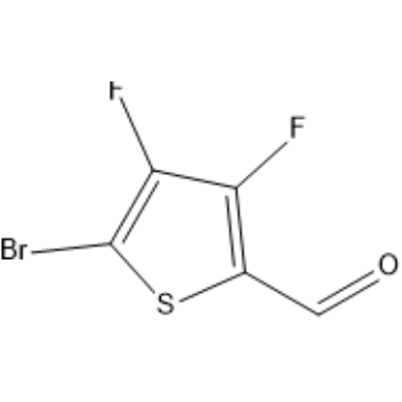 5-Bromo-3,4-difluorothiophene-2-carbaldehyde|CS-1389586