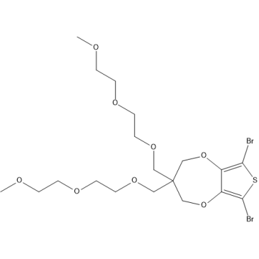 6,8-Dibromo-3,3-bis((2-(2-methoxyethoxy)ethoxy)methyl)-3,4-dihydro-2H-thieno[3,4-b][1,4]dioxepine|CS-1389598