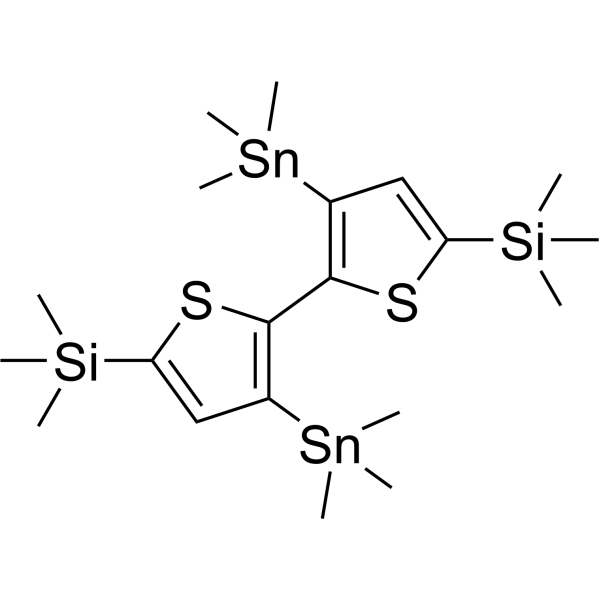 (3,3'-Bis(trimethylstannyl)-[2,2'-bithiophene]-5,5'-diyl)bis(trimethylsilane)|CS-1389603