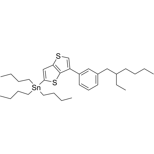 Tributyl(6-(3-(2-ethylhexyl)phenyl)thieno[3,2-b]thiophen-2-yl)stannane|CS-1389605