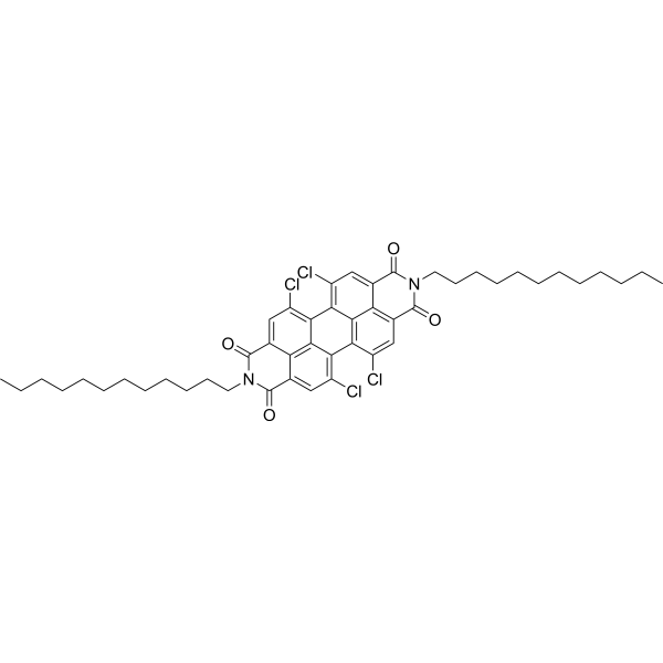 5,6,12,13-Tetrachloro-2,9-didodecylanthra[2,1,9-def:6,5,10-d'E'f']diisoquinoline-1,3,8,10(2H,9H)-tetraone|CS-1389727