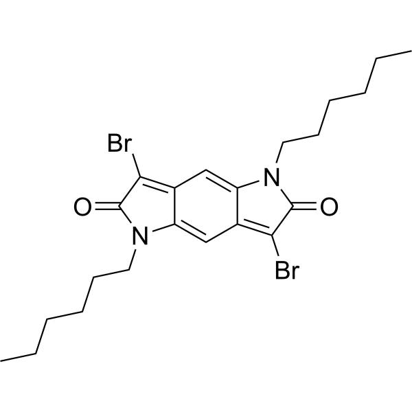 3,7-Dibromo-1,5-dihexylpyrrolo[2,3-f]indole-2,6(1H,5H)-dione|CS-1389730