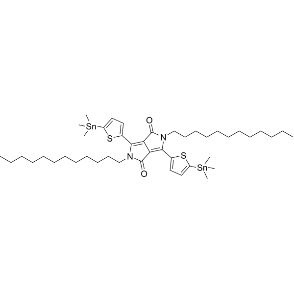 2,5-Didodecyl-3,6-bis(5-(trimethylstannyl)thiophen-2-yl)-2,5-dihydropyrrolo[3,4-c]pyrrole-1,4-dione|CS-1389761