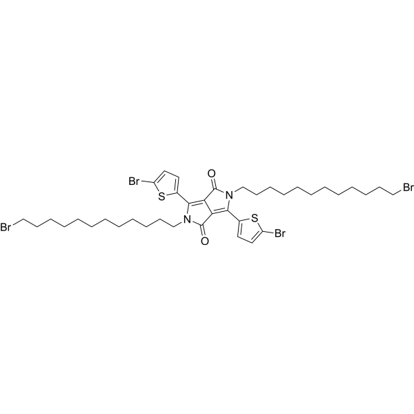 2,5-Bis(12-bromododecyl)-3,6-bis(5-bromothiophen-2-yl)-2,5-dihydropyrrolo[3,4-c]pyrrole-1,4-dione|CS-1389763