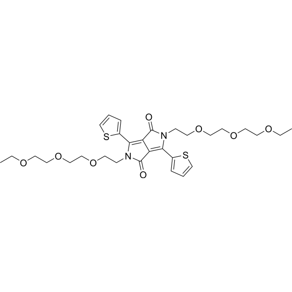 2,5-Bis(2-(2-(2-ethoxyethoxy)ethoxy)ethyl)-3,6-di(thiophen-2-yl)-2,5-dihydropyrrolo[3,4-c]pyrrole-1,4-dione|CS-1389769