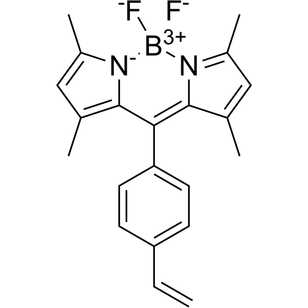 5,5-Difluoro-1,3,7,9-tetramethyl-10-(4-vinylphenyl)-5H-4lambda4,5lambda4-dipyrrolo[1,2-c:2',1'-f][1,3,2]diazaborinine|CS-1389772