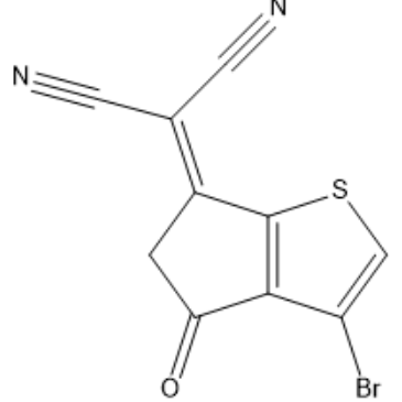 2-(3-Bromo-4-oxo-4,5-dihydro-6H-cyclopenta[b]thiophen-6-ylidene)malononitrile|CS-1389781