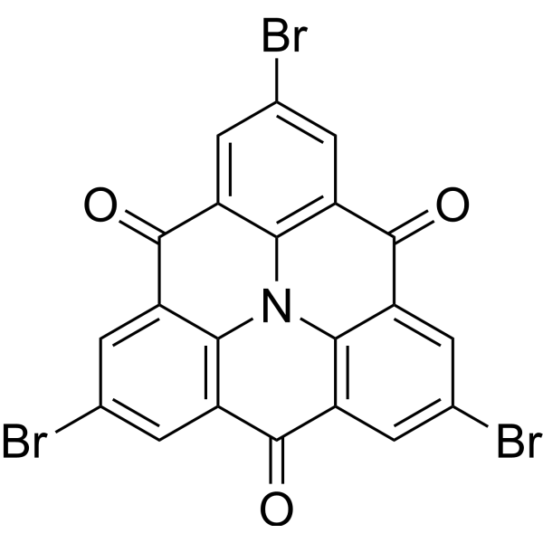 2,6,10-Tribromo-4H-benzo[9,1]quinolizino[3,4,5,6,7-defg]acridine-4,8,12-trione|CS-1389791