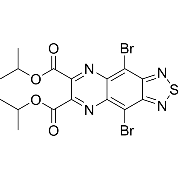 Diisopropyl 4,9-dibromo-[1,2,5]thiadiazolo[3,4-g]quinoxaline-6,7-dicarboxylate|CS-1389802