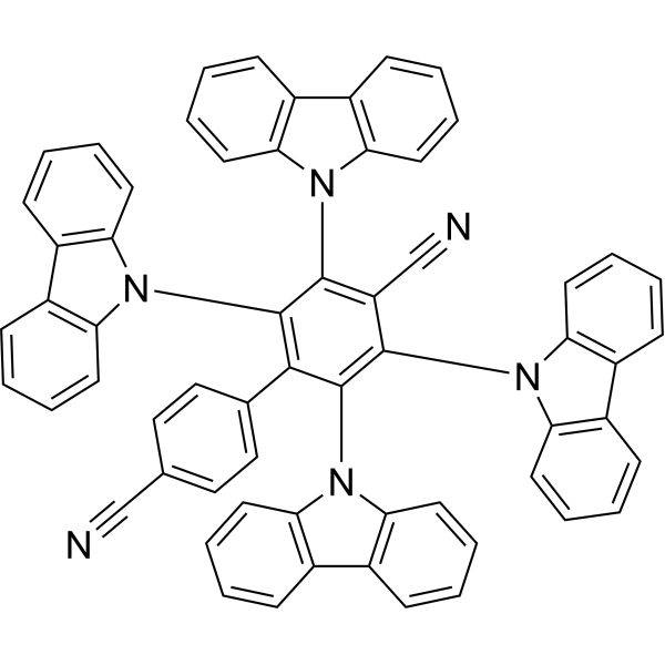 2,3,5,6-Tetra(9H-carbazol-9-yl)-[1,1'-biphenyl]-4,4'-dicarbonitrile|CS-1389832
