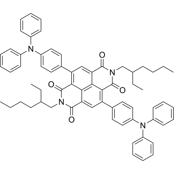 4,9-Bis(4-(diphenylamino)phenyl)-2,7-bis(2-ethylhexyl)benzo[lmn][3,8]phenanthroline-1,3,6,8(2H,7H)-tetraone|CS-1389842