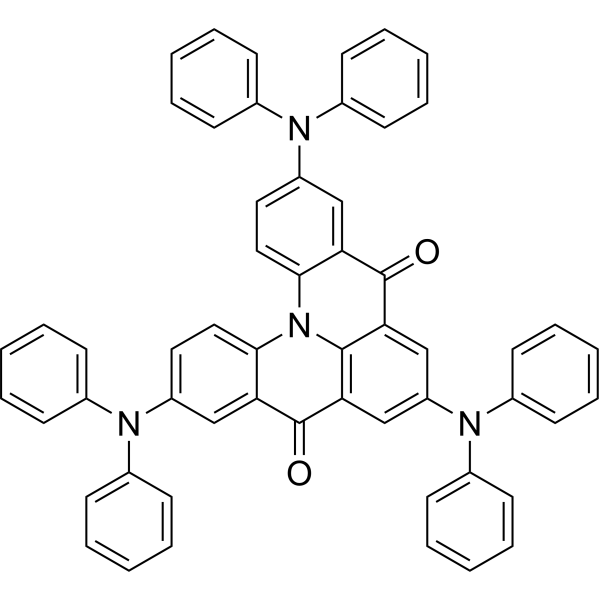 3,7,11-Tris(diphenylamino)quinolino[3,2,1-de]acridine-5,9-dione|CS-1389845