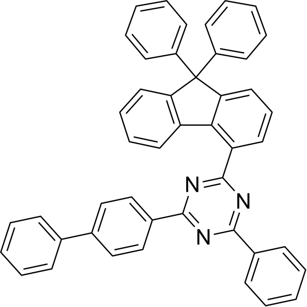 2-([1,1'-Biphenyl]-4-yl)-4-(9,9-diphenyl-9H-fluoren-4-yl)-6-phenyl-1,3,5-triazine|CS-1389849