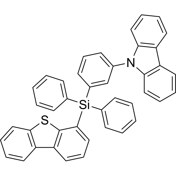 9-(3-(Dibenzo[b,d]thiophen-4-yldiphenylsilyl)phenyl)-9H-carbazole|CS-1389853