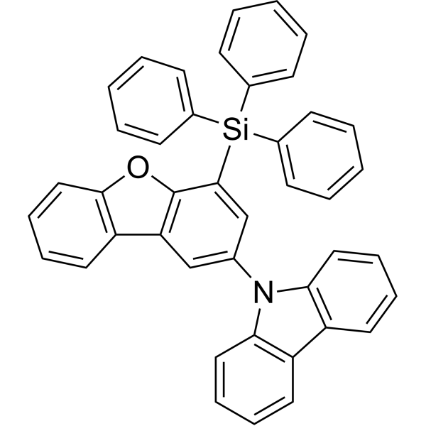 9-(4-(Triphenylsilyl)dibenzo[b,d]furan-2-yl)-9H-carbazole|CS-1389854
