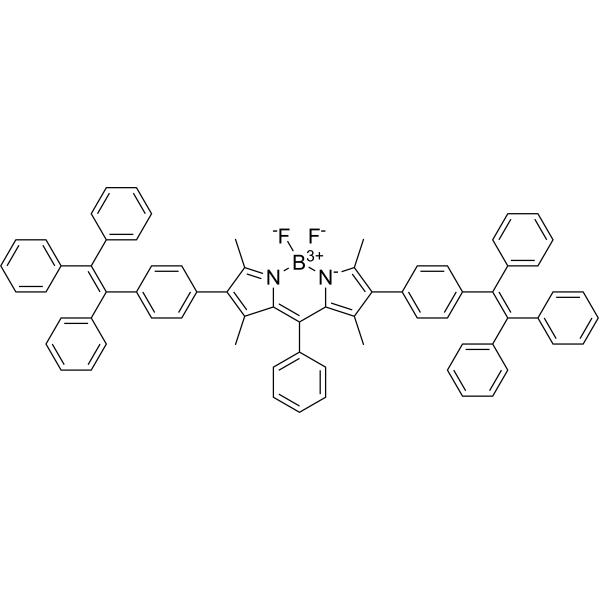 5,5-Difluoro-1,3,7,9-tetramethyl-10-phenyl-2,8-bis(4-(1,2,2-triphenylvinyl)phenyl)-5H-4lambda4,5lambda4-dipyrrolo[1,2-c:2',1'-f][1,3,2]diazaborinine|CS-1389880