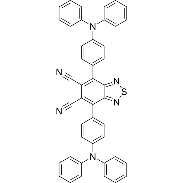 4,7-Bis(4-(diphenylamino)phenyl)benzo[c][1,2,5]thiadiazole-5,6-dicarbonitrile|CS-1389885