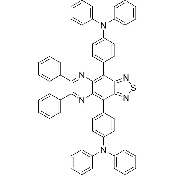 4,4'-(6,7-Diphenyl-[1,2,5]thiadiazolo[3,4-g]quinoxaline-4,9-diyl)bis(N,N-diphenylaniline)|CS-1389887