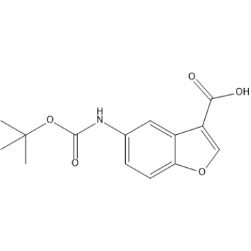 5-((tert-Butoxycarbonyl)amino)benzofuran-3-carboxylic acid|CS-1390309