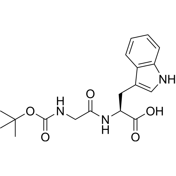 (tert-Butoxycarbonyl)glycyl-L-tryptophan|CS-1390310