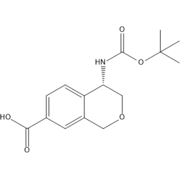 (S)-4-((tert-Butoxycarbonyl)amino)isochromane-7-carboxylic acid|CS-1390316