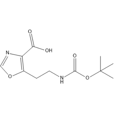 5-(2-((tert-Butoxycarbonyl)amino)ethyl)oxazole-4-carboxylic acid|CS-1390318