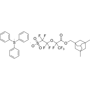 Triphenylsulfonium 2-((3-((3,5-dimethyladamantan-1-yl)methoxy)-1,1,1,2-tetrafluoro-3-oxopropan-2-yl)oxy)-1,1,2,2-tetrafluoroethane-1-sulfonate|CS-1390325