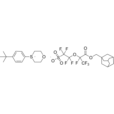 4-(4-(tert-Butyl)phenyl)-1,4-oxathian-4-ium 2-((3-(adamantan-1-ylmethoxy)-1,1,1,2-tetrafluoro-3-oxopropan-2-yl)oxy)-1,1,2,2-tetrafluoroethane-1-sulfonate|CS-1390326