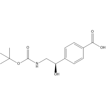 (R)-4-(2-((tert-Butoxycarbonyl)amino)-1-hydroxyethyl)benzoic acid|CS-1390367