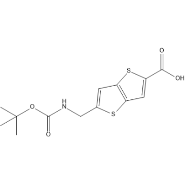 5-(((tert-Butoxycarbonyl)amino)methyl)thieno[3,2-b]thiophene-2-carboxylic acid|CS-1390369