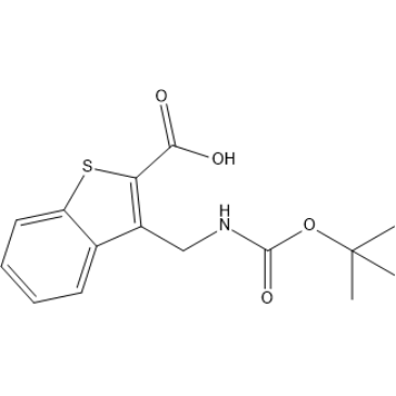 3-(((tert-Butoxycarbonyl)amino)methyl)benzo[b]thiophene-2-carboxylic acid|CS-1390381