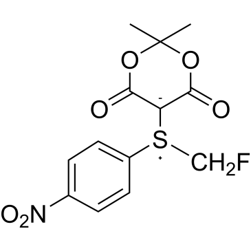 5-((Fluoromethyl)(4-nitrophenyl)-l4-sulfanylidene)-2,2-dimethyl-1,3-dioxane-4,6-dione|CS-1390399