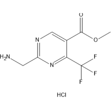 Methyl 2-(aminomethyl)-4-(trifluoromethyl)pyrimidine-5-carboxylate hydrochloride|CS-1402188