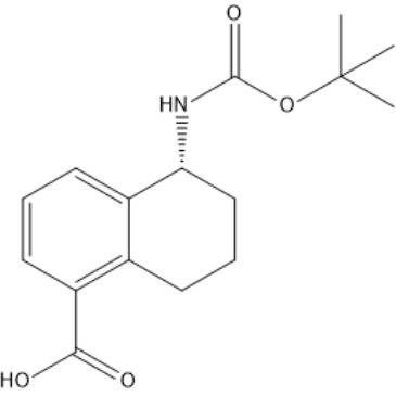 (R)-5-((tert-Butoxycarbonyl)amino)-5,6,7,8-tetrahydronaphthalene-1-carboxylic acid|CS-1402191