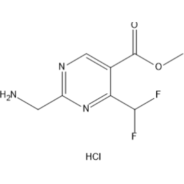 Methyl 2-(aminomethyl)-4-(difluoromethyl)pyrimidine-5-carboxylate hydrochloride|CS-1402192