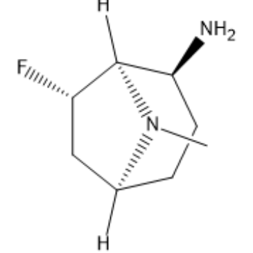rel-(1R,2S,5S,7S)-7-Fluoro-8-methyl-8-azabicyclo[3.2.1]octan-2-amine|CS-1402193