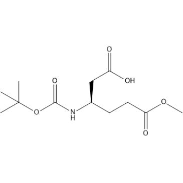 (R)-3-((tert-Butoxycarbonyl)amino)-6-methoxy-6-oxohexanoic acid|CS-1402195