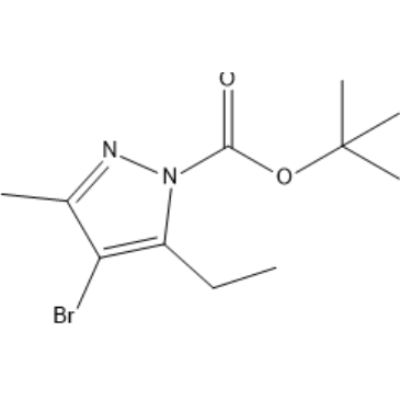 tert-Butyl 4-bromo-5-ethyl-3-methyl-1H-pyrazole-1-carboxylate|CS-1402202