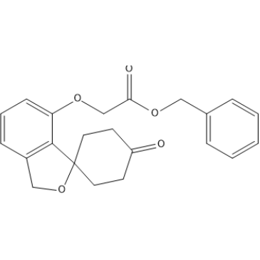 Benzyl 2-((4-oxo-3'H-spiro[cyclohexane-1,1'-isobenzofuran]-7'-yl)oxy)acetate|CS-1402218