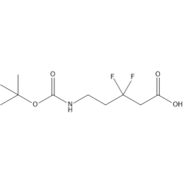 5-((tert-Butoxycarbonyl)amino)-3,3-difluoropentanoic acid|CS-1403569