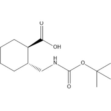 rel-(1R,2R)-2-(((tert-Butoxycarbonyl)amino)methyl)cyclohexane-1-carboxylic acid|CS-1403900