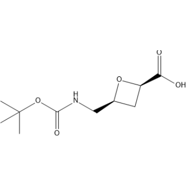(2R,4S)-4-(((tert-Butoxycarbonyl)amino)methyl)oxetane-2-carboxylic acid|CS-1403936